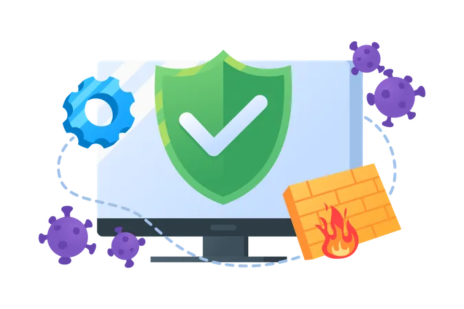 Antivirus  Illustration