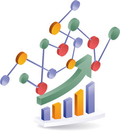 Gewinndiagramm anzeigen  Illustration