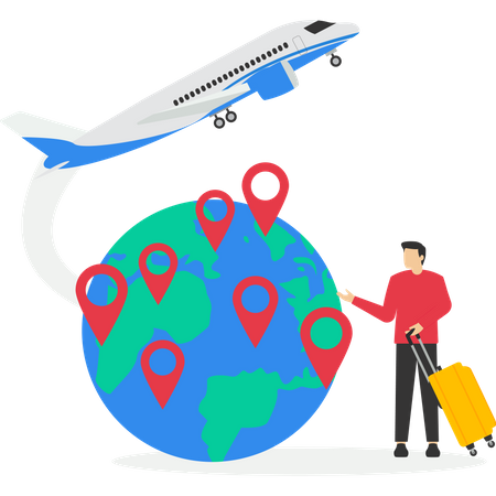 Ao redor do mundo  Ilustração