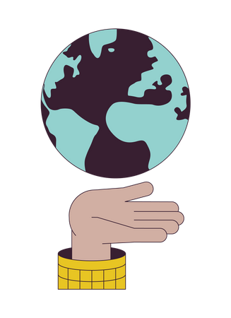 Ao redor do mundo  Ilustração