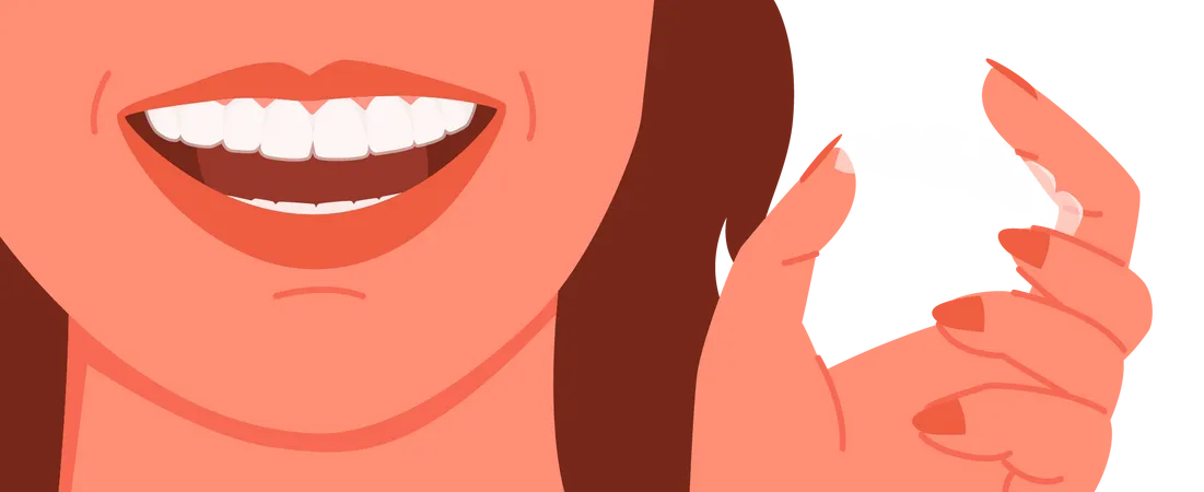 Aparelho dental  Ilustração