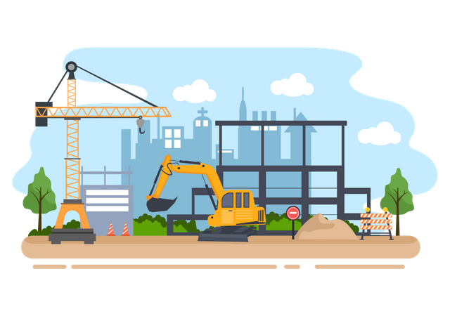 Apartment Work  Illustration