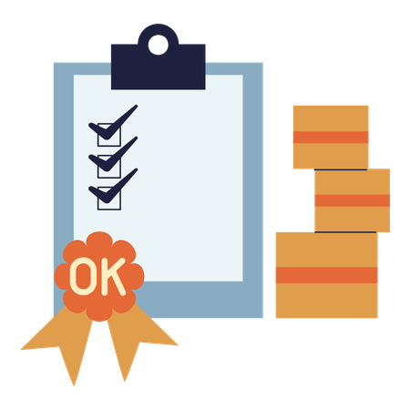 Aperçu des mesures de qualité effectué par le responsable  Illustration