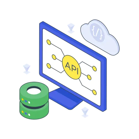 API-Code  Illustration