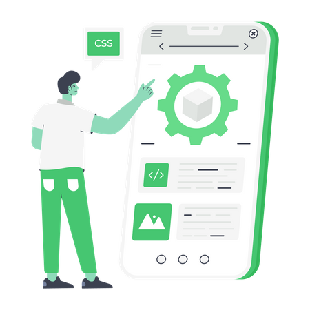 API-Entwicklung  Illustration
