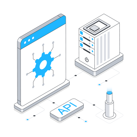 Api Interface  Illustration