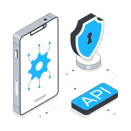 API segura  Ilustração