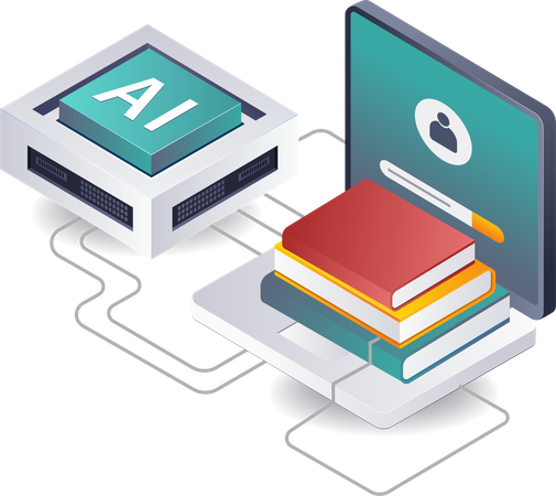 Aplicaciones de la Inteligencia Artificial en la Educación  Ilustración