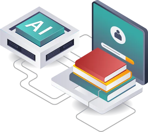 Aplicaciones de la Inteligencia Artificial en la Educación  Ilustración