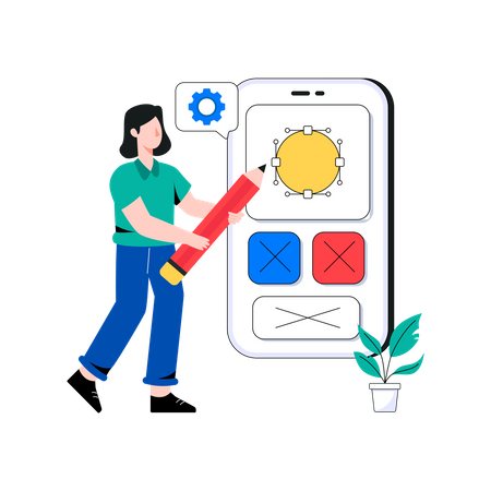 App-Design  Illustration