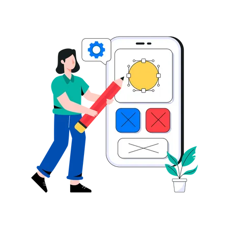 App-Design  Illustration