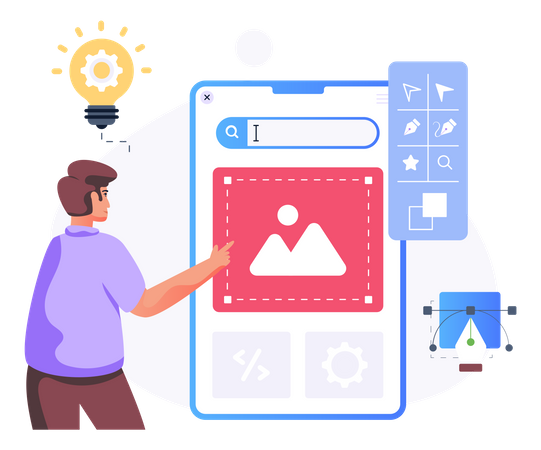 App Developer  イラスト