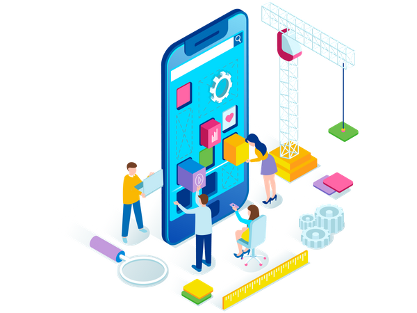 App Development  Illustration