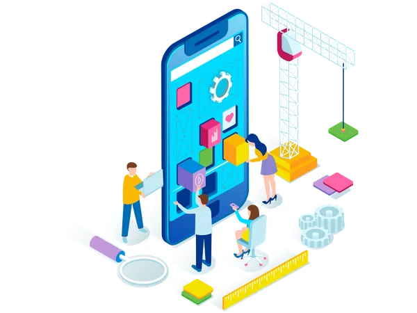 App Development  Illustration