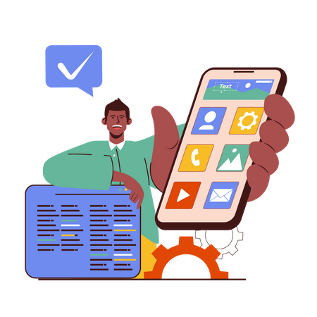 App Development  Illustration