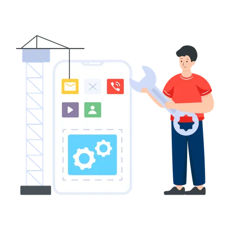 App Development  Illustration