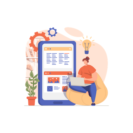 App Development  Illustration