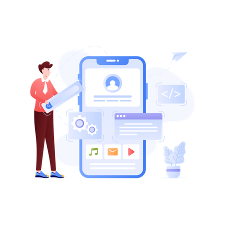 App Development  Illustration