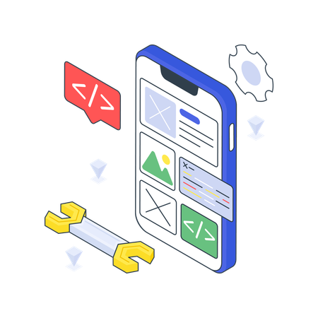 App Development  Illustration