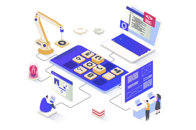 App Development  Illustration