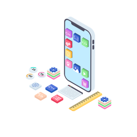 App Development  Illustration