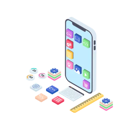 App Development  Illustration