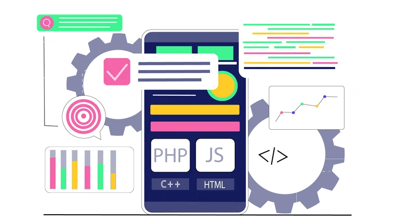 App Development  Illustration