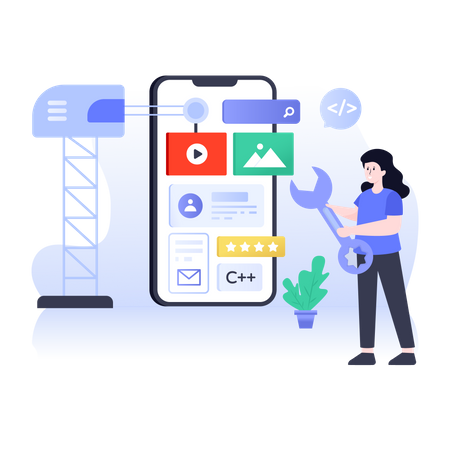 App Development  Illustration