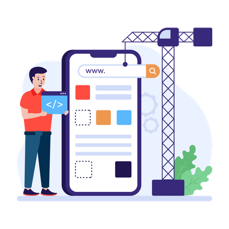 App development  Illustration