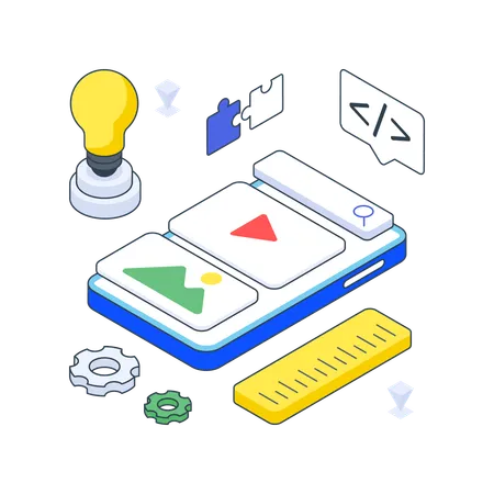 App Development  Illustration