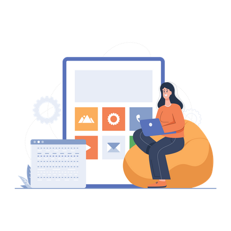 App Development  Illustration