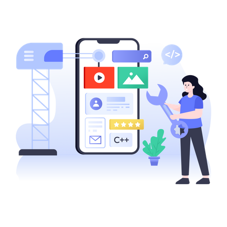 App Development  Illustration