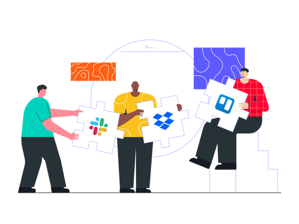 App Integrations  Illustration