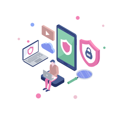 App security  Illustration