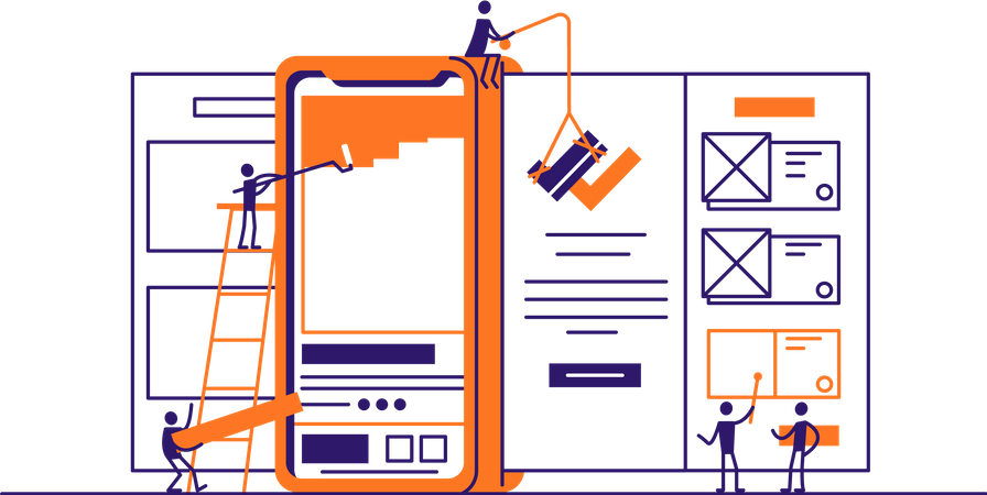 App UI  Illustration