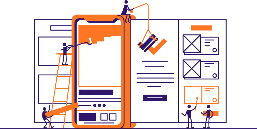 App UI  Illustration