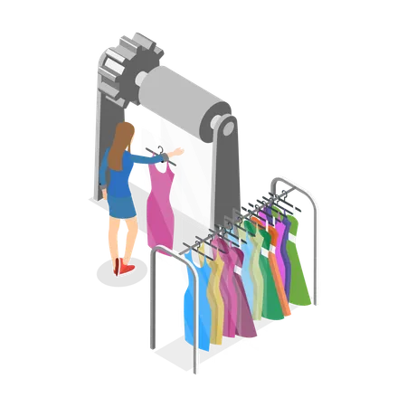 Apparel Manufacturing  Illustration