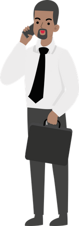 Appel professionnel  Illustration