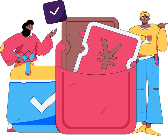 Application d'achat en ligne  Illustration