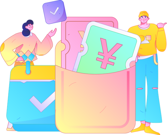 Application d'achat en ligne  Illustration
