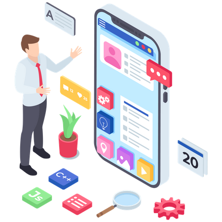 Application Development  Illustration
