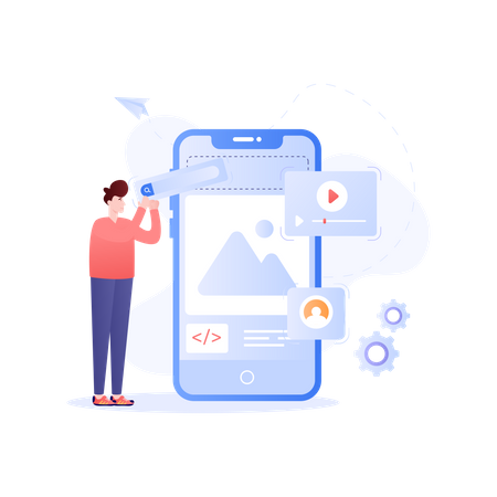 Application Development  Illustration