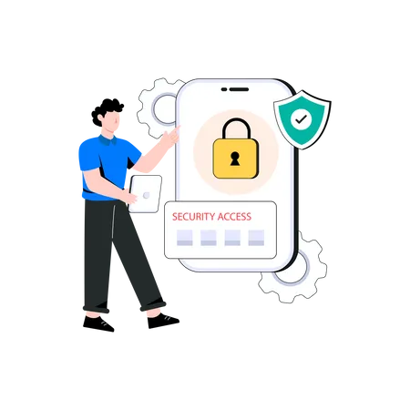 Application Security  Illustration