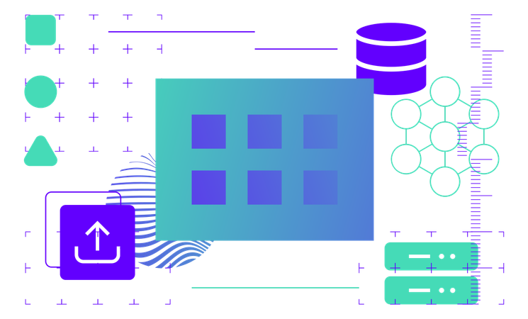 Applications cloud  Illustration