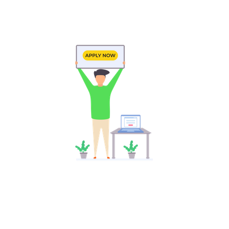 Apply Now  Illustration