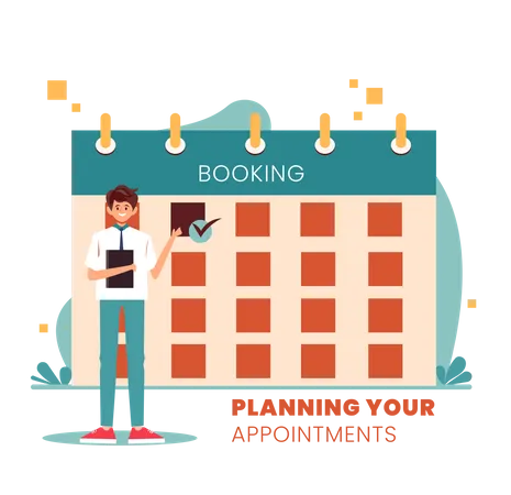 Appointment Planning  Illustration