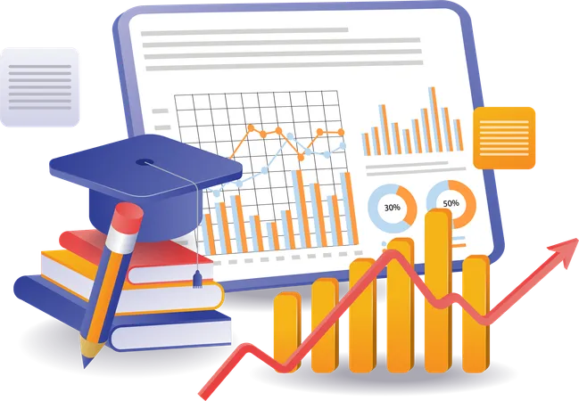 Apprendre à analyser les données d'entreprise  Illustration