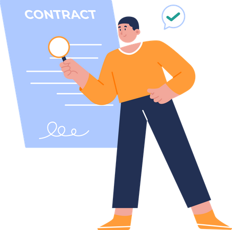 Approval contract  Illustration