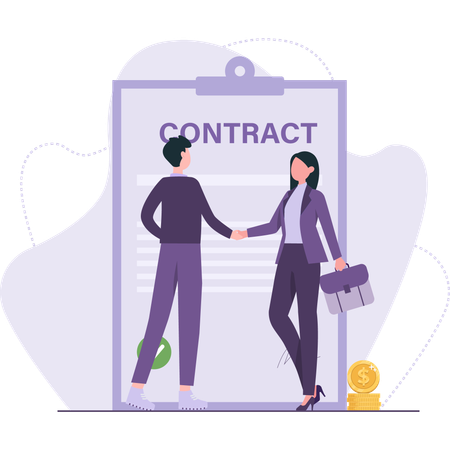 Approval contract  Illustration