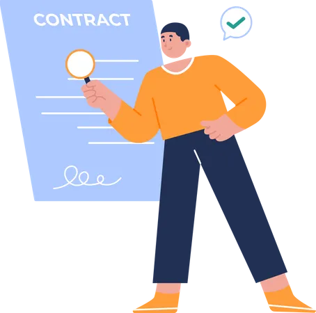 Approval contract  Illustration